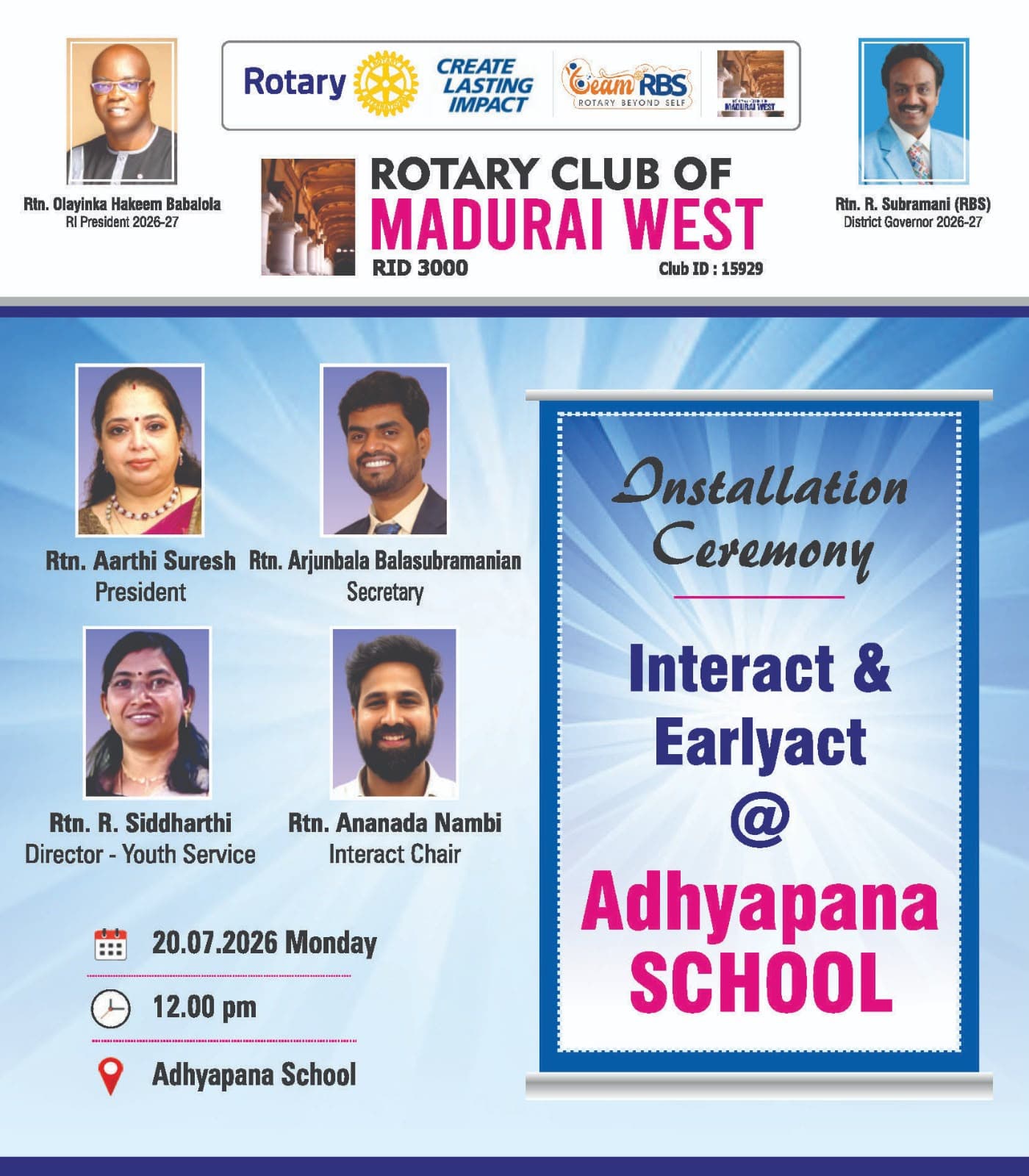 𝐈𝐧𝐭𝐞𝐫𝐚𝐜𝐭 & 𝐄𝐚𝐫𝐥𝐲𝐚𝐜𝐭 𝐈𝐧𝐬𝐭𝐚𝐥𝐥𝐚𝐭𝐢𝐨𝐧 𝐂𝐞𝐫𝐞𝐦𝐨𝐧𝐲 𝟐𝟎𝟐𝟔